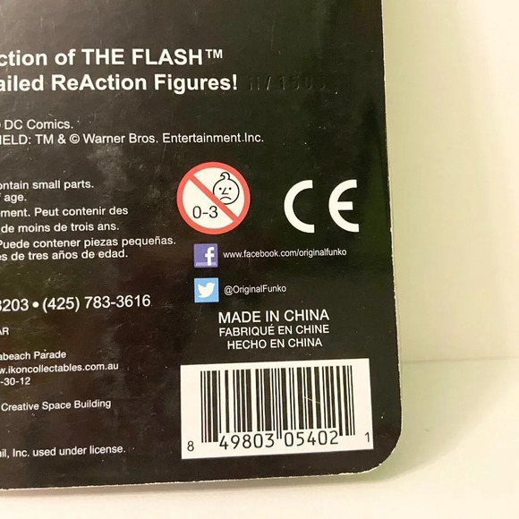 2015 Funko Reverse Flash 3.75  Inch Poseable Action Figures DC Comics - Picture 9 of 16